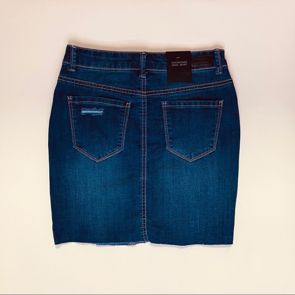 Denim mini skirt - Picture 3 of 3